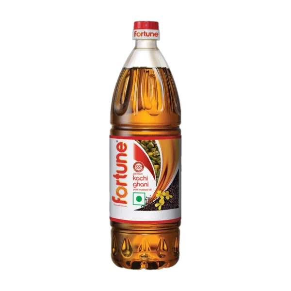 FORTUNE Kachi Ghani Mustard Oil (455 g)